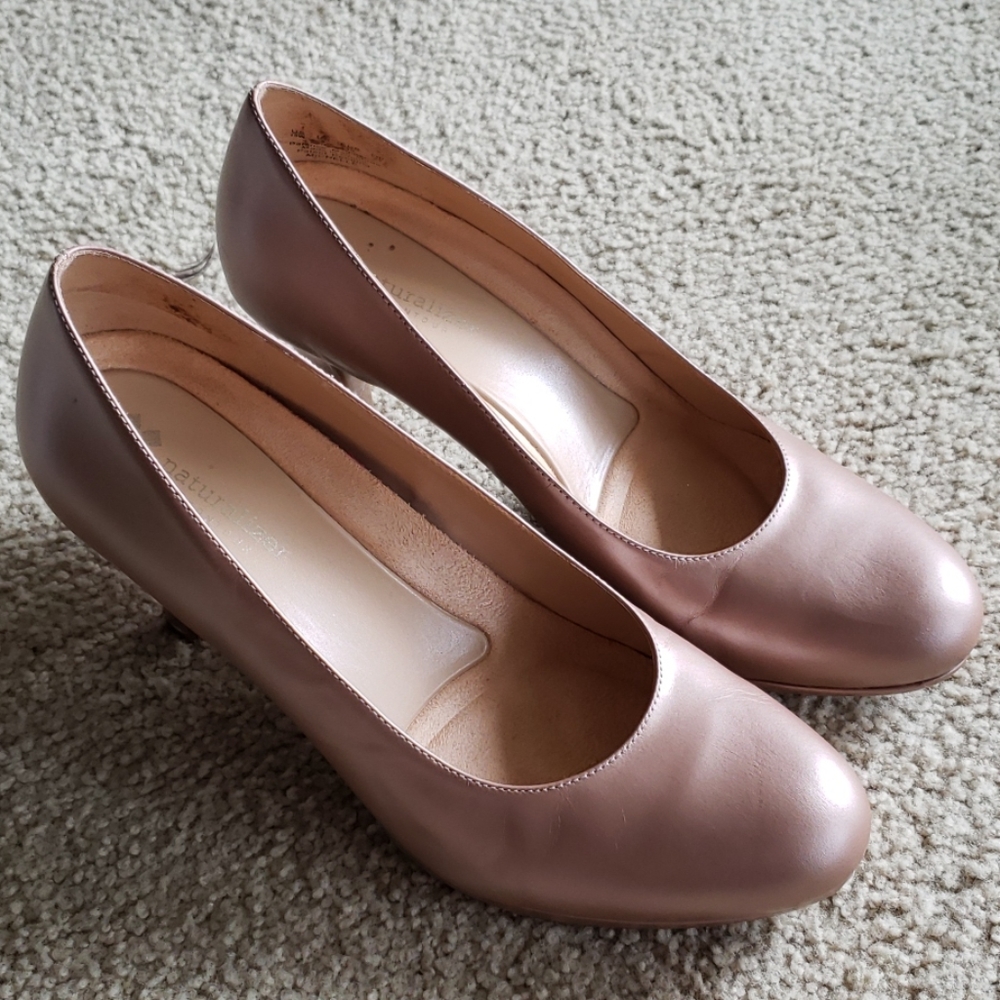 Blush high heels